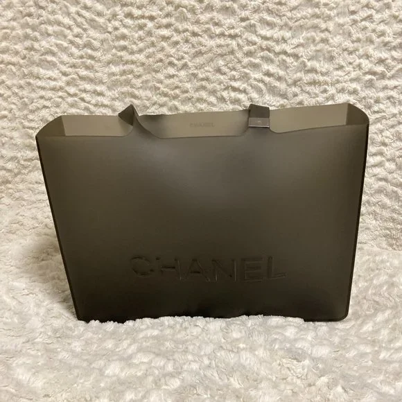 Chanel Charcoal Grey Jelly Tote Bag - Picture 2 of 6